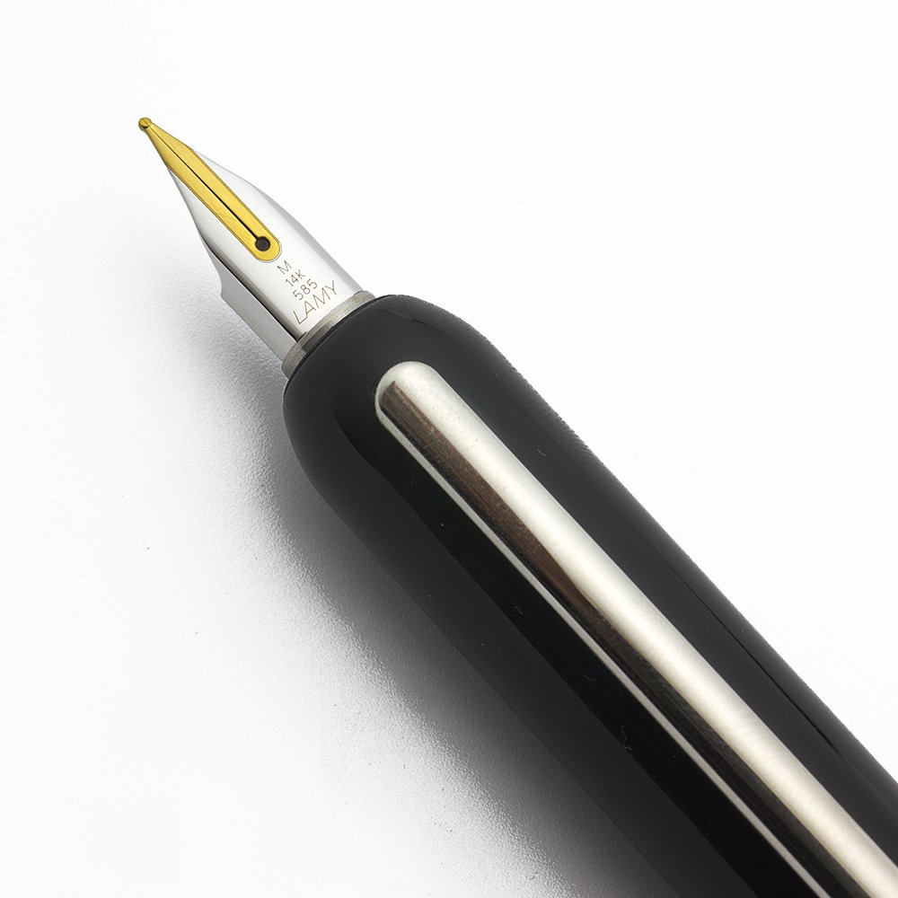 Lamy Dialog 3 Fountain Pen - Piano Black, Pt Trim